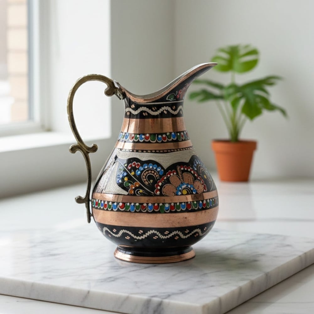 Bakır Mine İşleme Ördek Sürahi