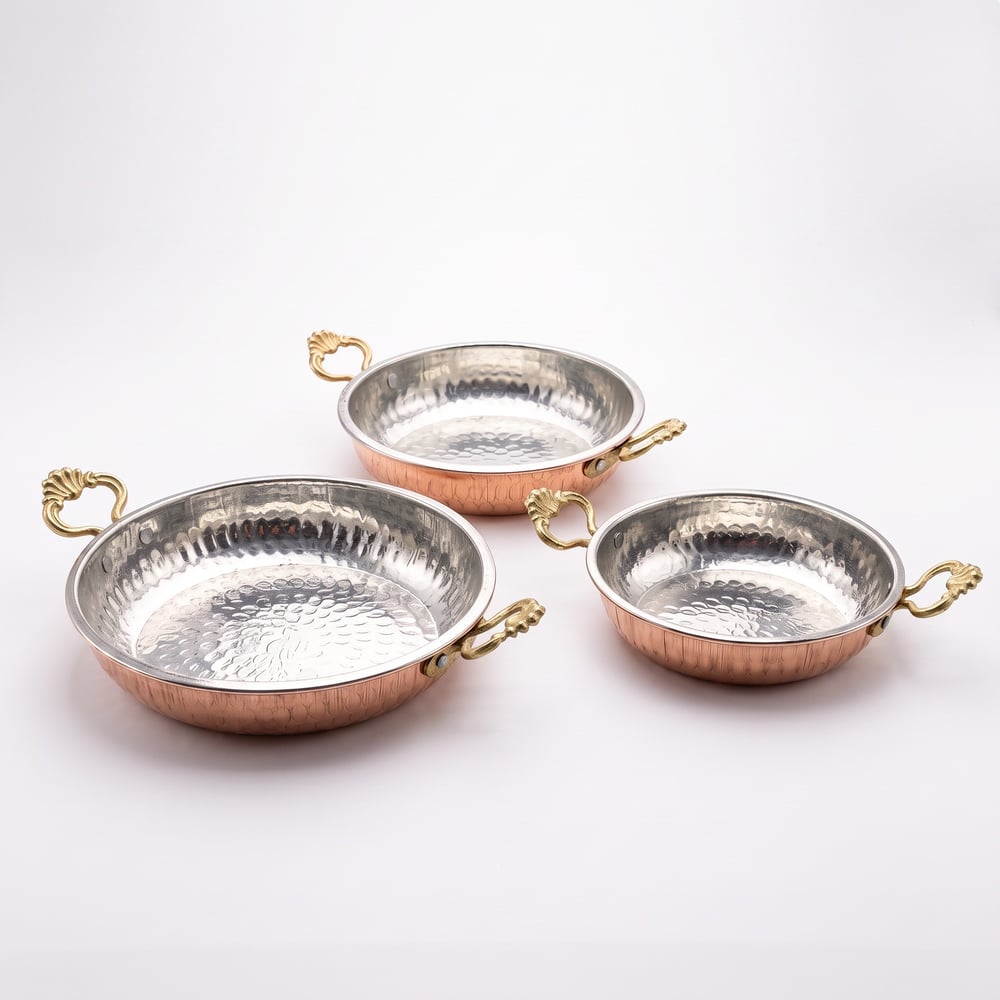 Copper Party Pan & Egg Skillet