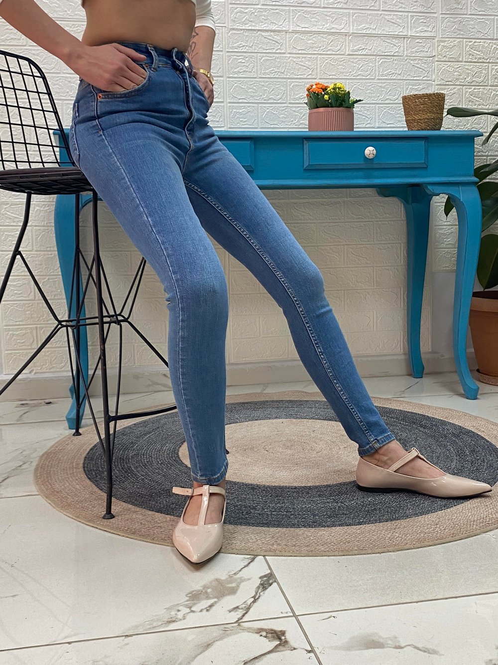 Toparlayıcı Skinny Jean