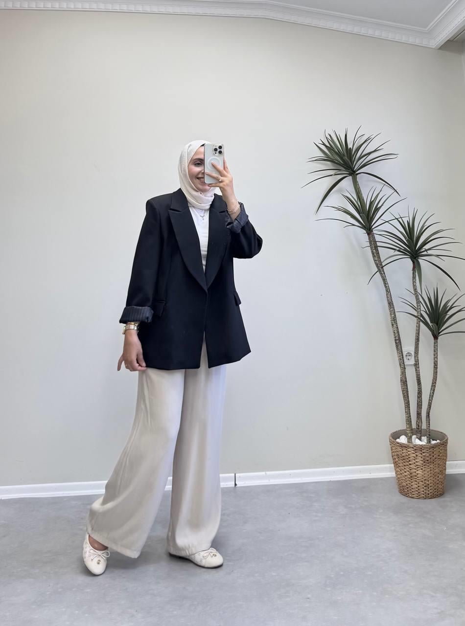 2325 - Blazer Ceket - Siyah