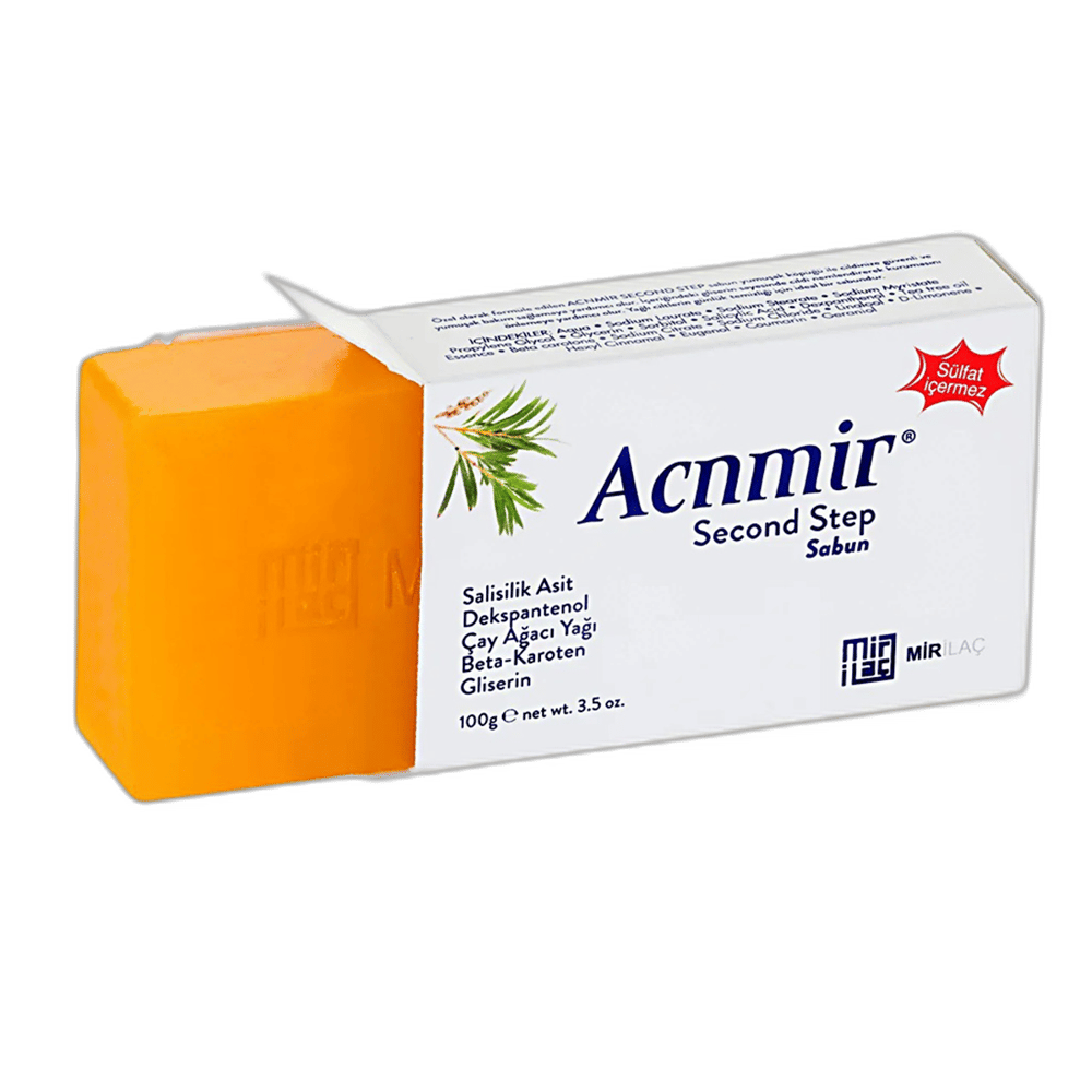 ACNMIR SECOND STEP SABUN 100 grYüz Sabunu & Yüz ŞampuanıMİR İLAÇ1MST-14553ACNMIR SECOND STEP SABUN 100 gr