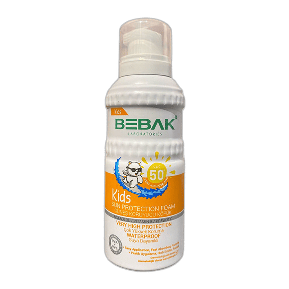 BEBAK KIDS SPF50+ GUNES KORUYUCU KOPUK 150 ml şişeGüneş SpreyiBEBAK KOZMETİK1MST-15135BEBAK KIDS SPF50+ GUNES KORUYUCU KOPUK 150 ml şişe