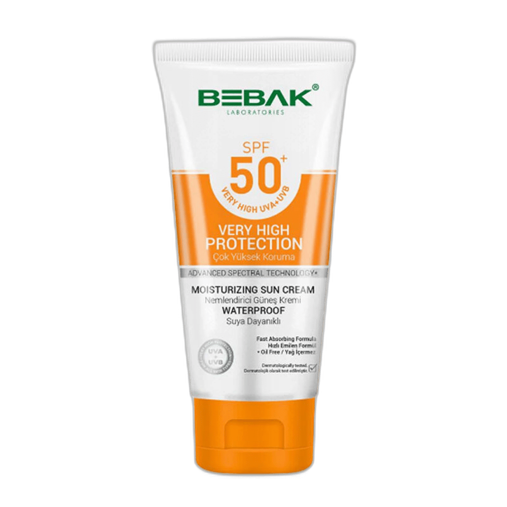 BEBAK SPF50+ COK YUKSEK KORUMALI NEMLENDIRICI GUNES KREMI 75 ml tüpGüneş Kremi & JeliBEBAK KOZMETİK1MST-14961BEBAK SPF50+ COK YUKSEK KORUMALI NEMLENDIRICI GUNES KREMI 75 ml tüp