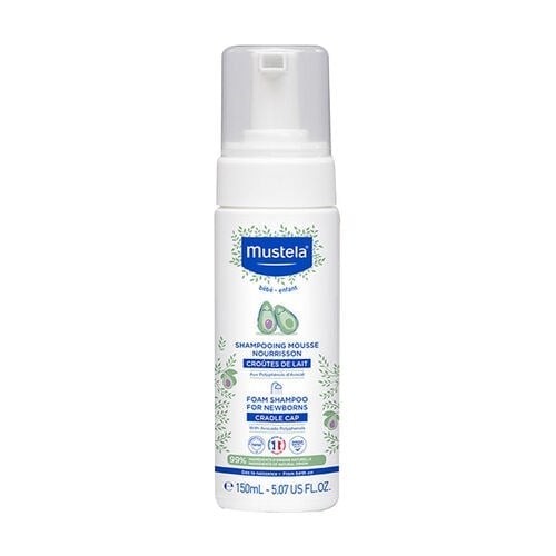 Bebek BakımMUSTELAMustelaKonakÖnleyiciMustela Konak Önleyici Yenidoğan Köpük Şampuan 150 mL