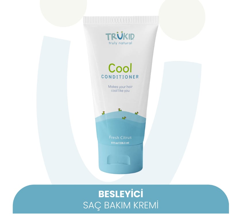 Bebek BakımTRUKİDTRUKIDCOOLCONTruKid Besleyici ve Nemlendirici Saç Bakım Kremi 236.5 ml