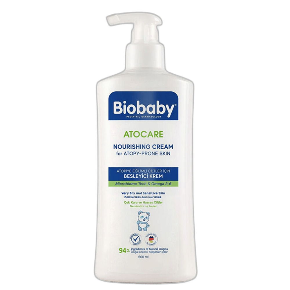 BIOBABY ATOCARE BESLEYICI KREM 500 ml şişeVücut KremiDERMA-COS1MST-8022BIOBABY ATOCARE BESLEYICI KREM 500 ml şişe