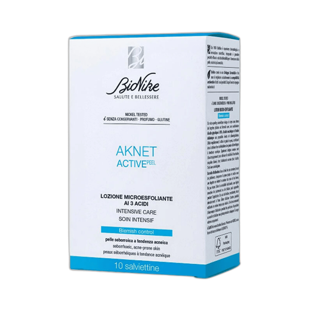 BIONIKE AKNET ACTIVEPEEL MENDIL 10 mendilMakyaj Temizleme MendiliNUVİTA1MST-11460BIONIKE AKNET ACTIVEPEEL MENDIL 10 mendil