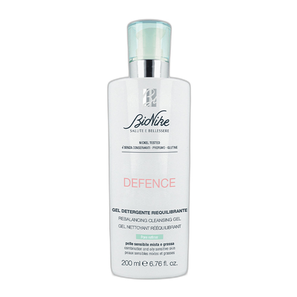 BIONIKE DEFENCE REBELANCING CLEANSING GEL 200 ml şişeYüz JeliNUVİTA1MST-13516BIONIKE DEFENCE REBELANCING CLEANSING GEL 200 ml şişe