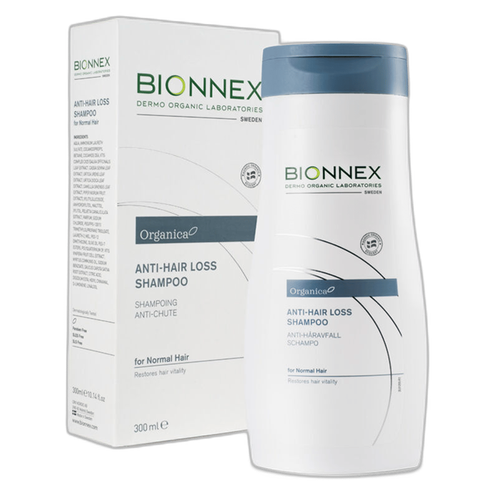 BIONNEX ORGANICA ANTI-HAIR LOSS FOR NORMAL HAIR 300 ml şişeSaç Dökülmesi KarşıtıCAREX SWEDEN1MST-9310BIONNEX ORGANICA ANTI-HAIR LOSS FOR NORMAL HAIR 300 ml şişe