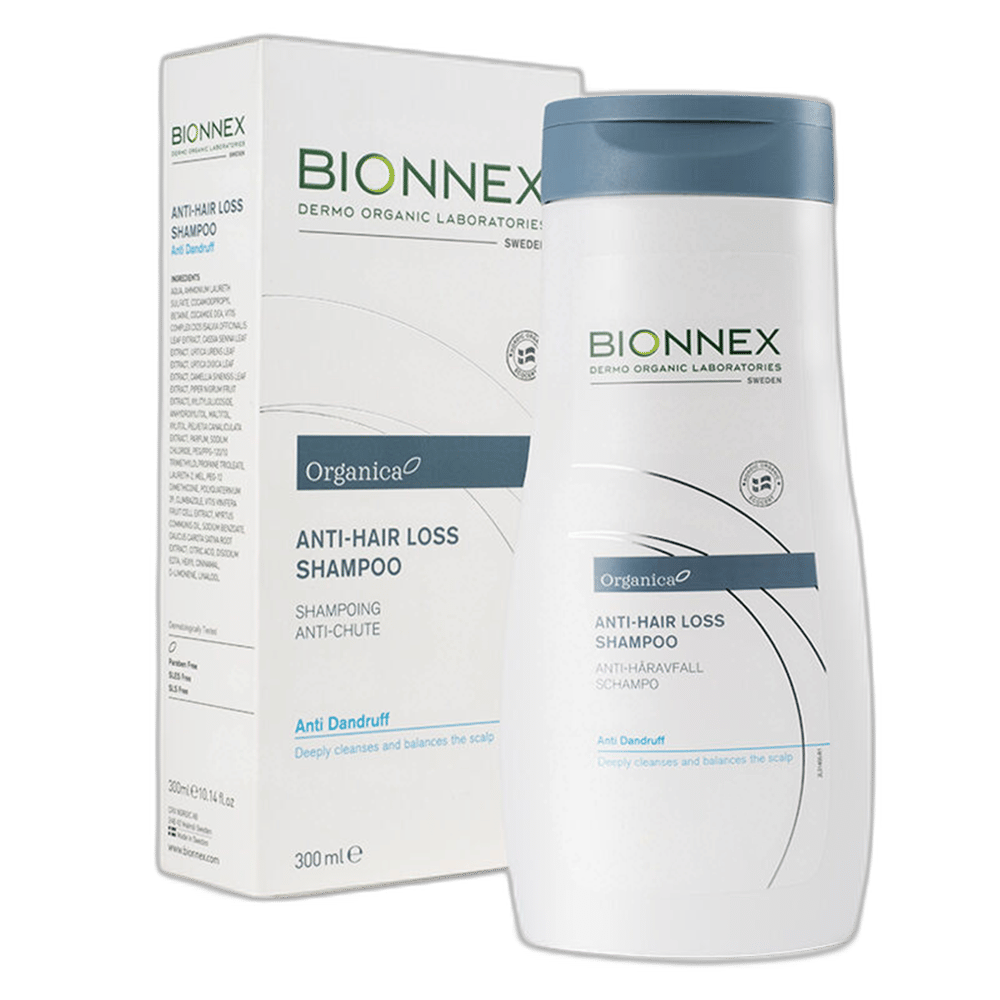 BIONNEX ORGANICA ANTI-HAIR LOSS SHAMPOO 300 ml şişeSaç Dökülmesi KarşıtıCAREX SWEDEN1MST-9169BIONNEX ORGANICA ANTI-HAIR LOSS SHAMPOO 300 ml şişe