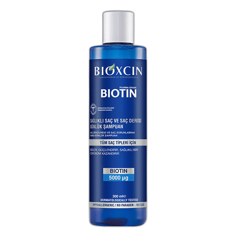 BIOXCIN BIOTIN SAMPUAN 300 ml şişeSaç Dökülmesi KarşıtıDERMA-COS1MST-8870BIOXCIN BIOTIN SAMPUAN 300 ml şişe