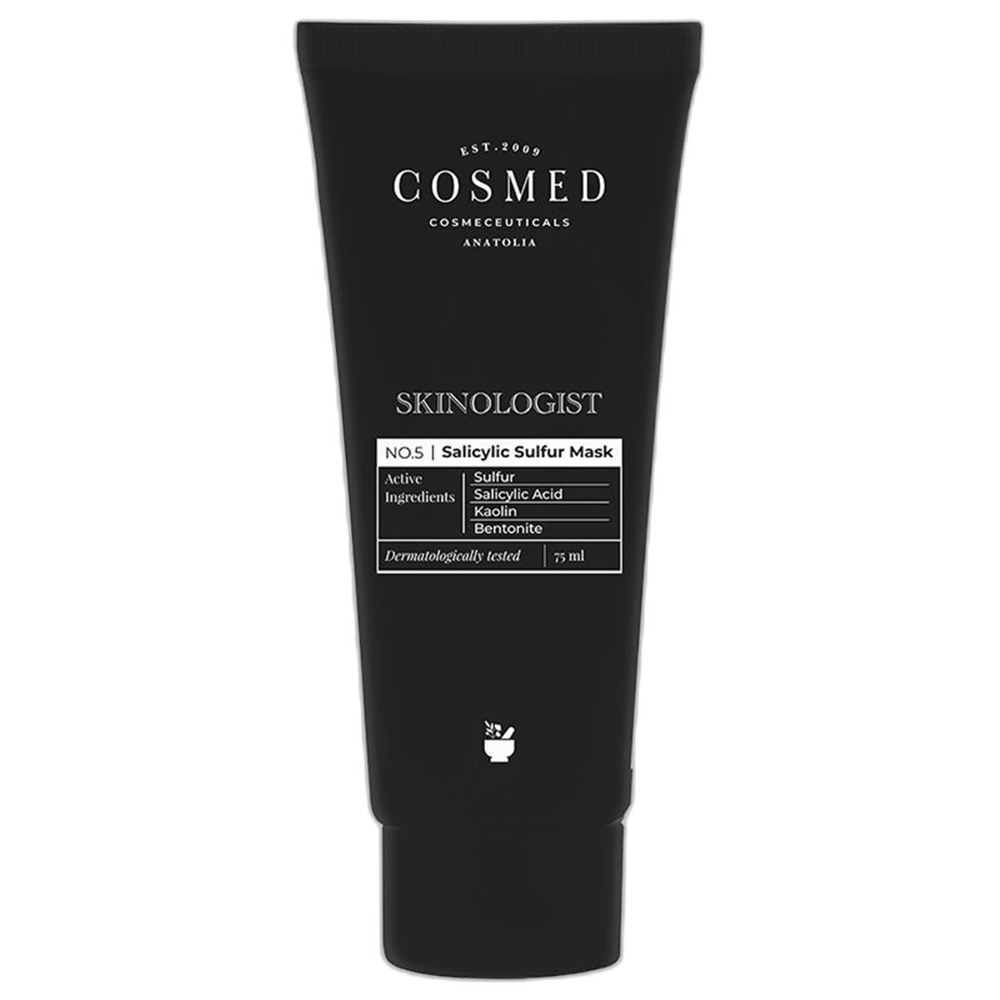 COSMED SKINOLOGIST SALICYLIC SULFUR MASK 75 ml tüpYüz MaskesiCOSMED1MST-13847COSMED SKINOLOGIST SALICYLIC SULFUR MASK 75 ml tüp