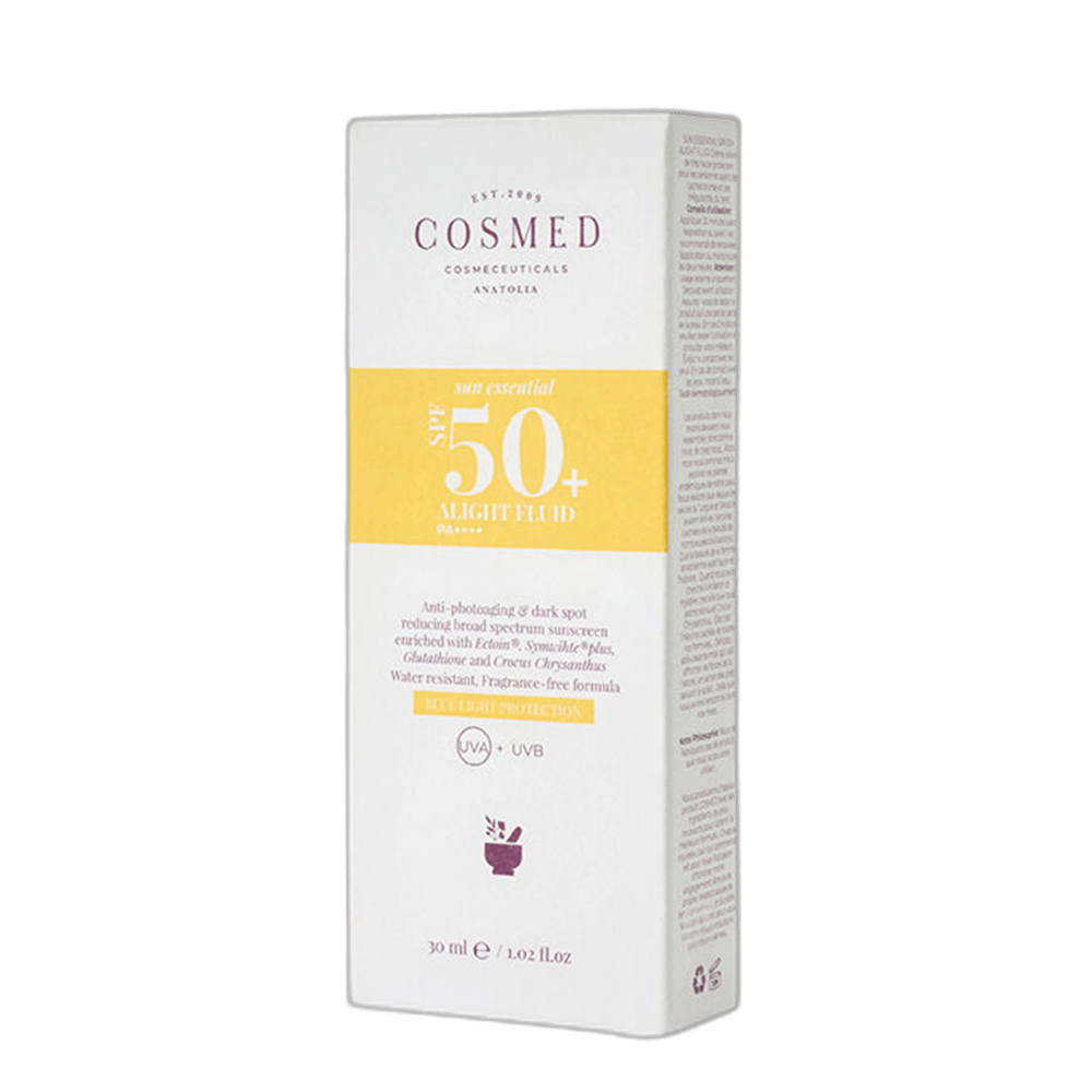 Cosmed Sun Essential SPF50+ Alight Fluid 30 mlLekeli Ciltler İçin Güneş KremiCosmed1MST-15328Cosmed Sun Essential SPF50+ Alight Fluid 30 ml
