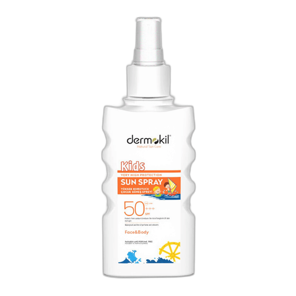 DERMOKIL KIDS SPF50+ YUZ & VUCUT GUNES SPREYI 200 ml şişeGüneş SpreyiTTM PAZARLAMA1MST-15146DERMOKIL KIDS SPF50+ YUZ & VUCUT GUNES SPREYI 200 ml şişe