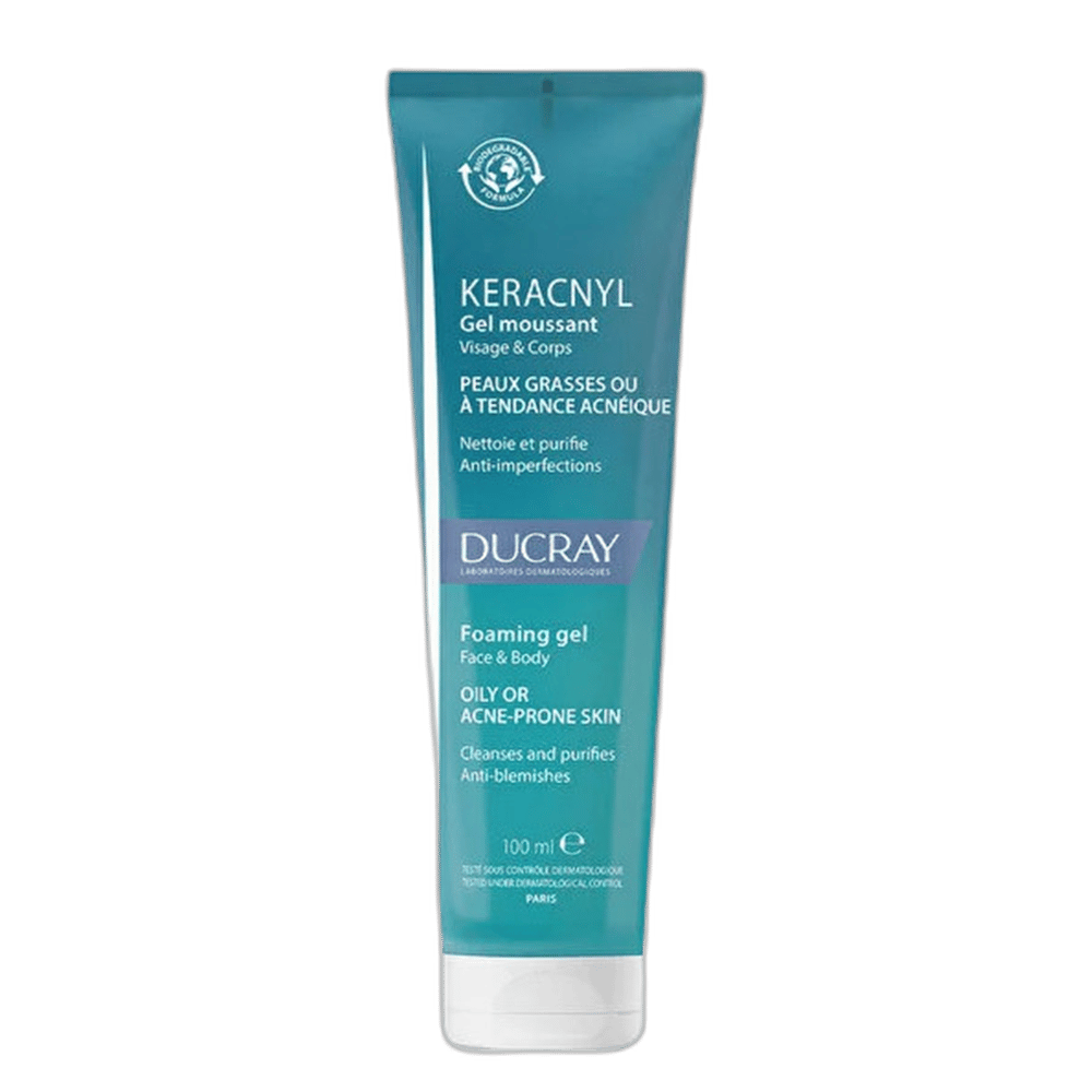 DUCRAY KERACNYL JEL - YAGLI VE AKNEYE EGILIMLI CILTLER ICIN TEMIZLEME JELI 100 ml tüpYüz JeliPIERRE FABRE1MST-10503DUCRAY KERACNYL JEL - YAGLI VE AKNEYE EGILIMLI CILTLER ICIN TEMIZLEME JELI 100 ml tüp