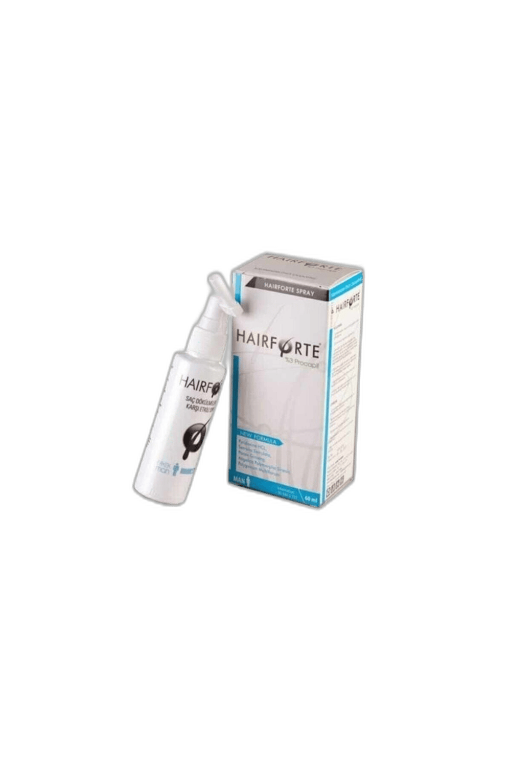 HAIRFORTE SPREY ERKEK 60 mlSaç SpreyiDEFNİL PHARMA1MST-10087HAIRFORTE SPREY ERKEK 60 ml