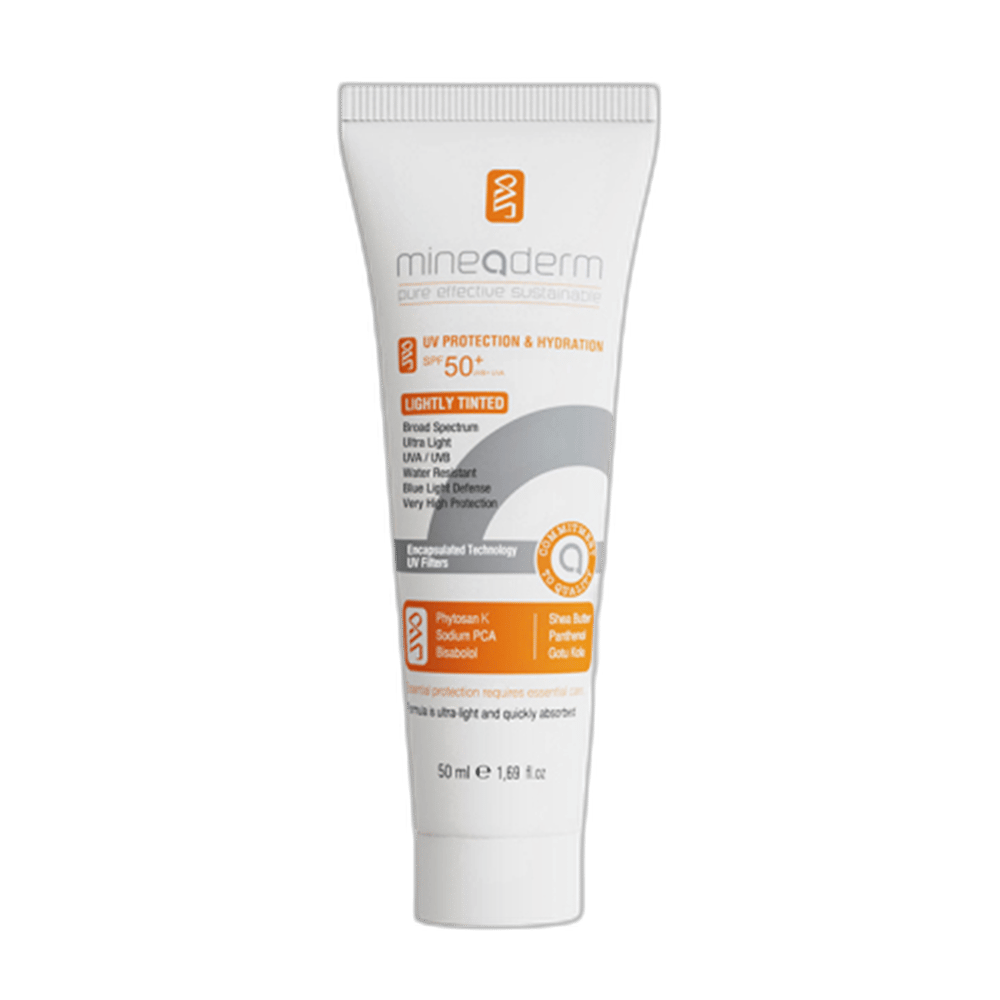 Mineaderm UV Protection & Hydration Lightly Tinted SPF50+ 50 mlRenkli Güneş KremiMineaderm1MST-15607Mineaderm UV Protection & Hydration Lightly Tinted SPF50+ 50 ml
