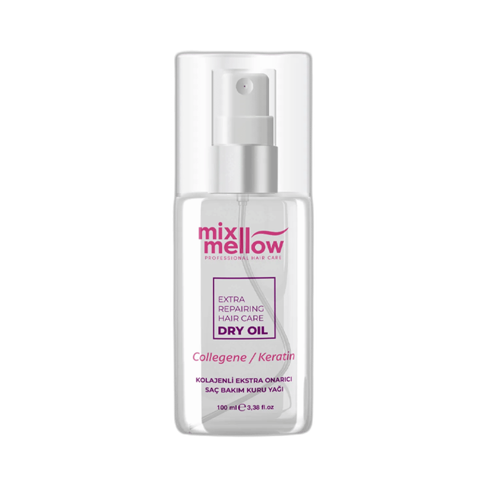 MIX MELLOW KOLAJENLI EKSTRA ONARICI SAC BAKIM KURU YAGI 100 ml şişeSaç Bakım YağıPHARMOLENT1MST-9804MIX MELLOW KOLAJENLI EKSTRA ONARICI SAC BAKIM KURU YAGI 100 ml şişe