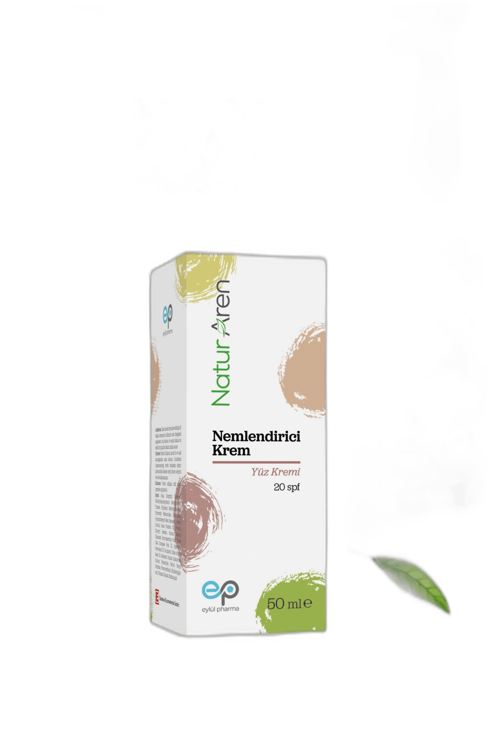 NATURAREN 20 SPF NEMLENDIRICI YUZ KREMI 50 ml şişeYüz KremiEYLÜL PHARMA1MST-11512NATURAREN 20 SPF NEMLENDIRICI YUZ KREMI 50 ml şişe