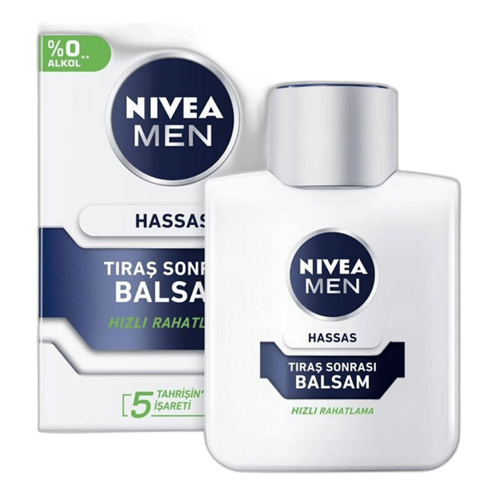 NIVEA MEN HASSAS TIRAS SONRASI BALSAM 100 mlSakal Serumu & Tıraş Sonrası BakımNIVEA1MST-14596NIVEA MEN HASSAS TIRAS SONRASI BALSAM 100 ml
