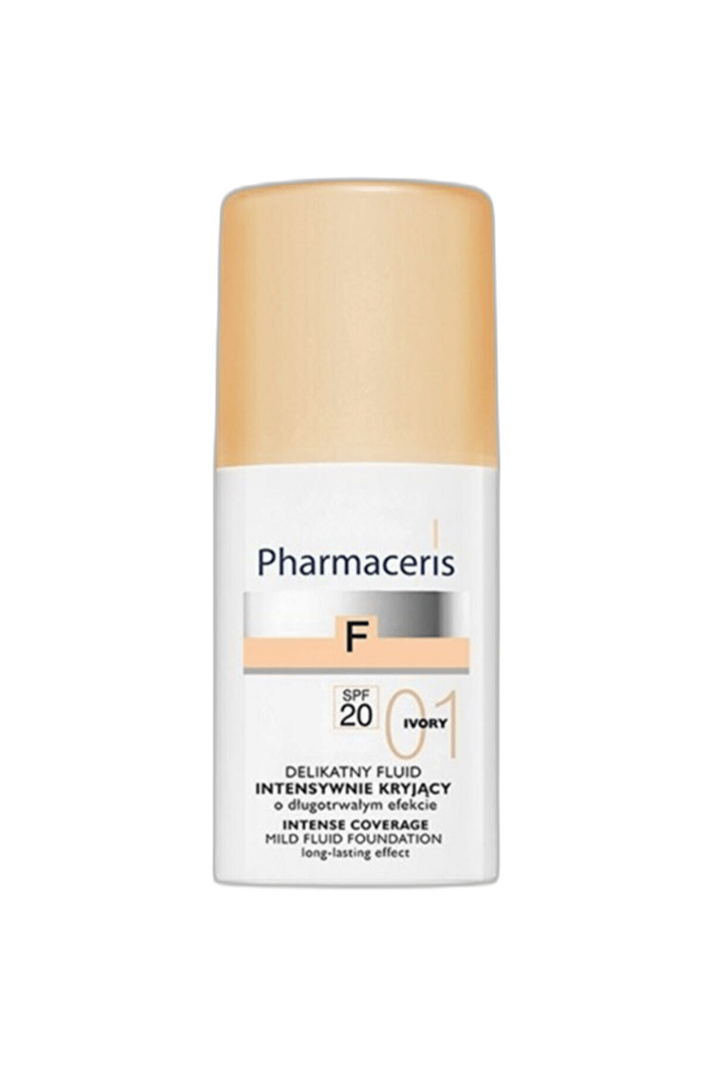 PHARMACERIS F INTENSE COVERAGE MILD FLUID FOUNDATION SPF20 01 (IVORY) 30 ml şişeFondöten & Bb-cc KremBY PHARMA KOZMETİK1MST-14524PHARMACERIS F INTENSE COVERAGE MILD FLUID FOUNDATION SPF20 01 (IVORY) 30 ml şişe