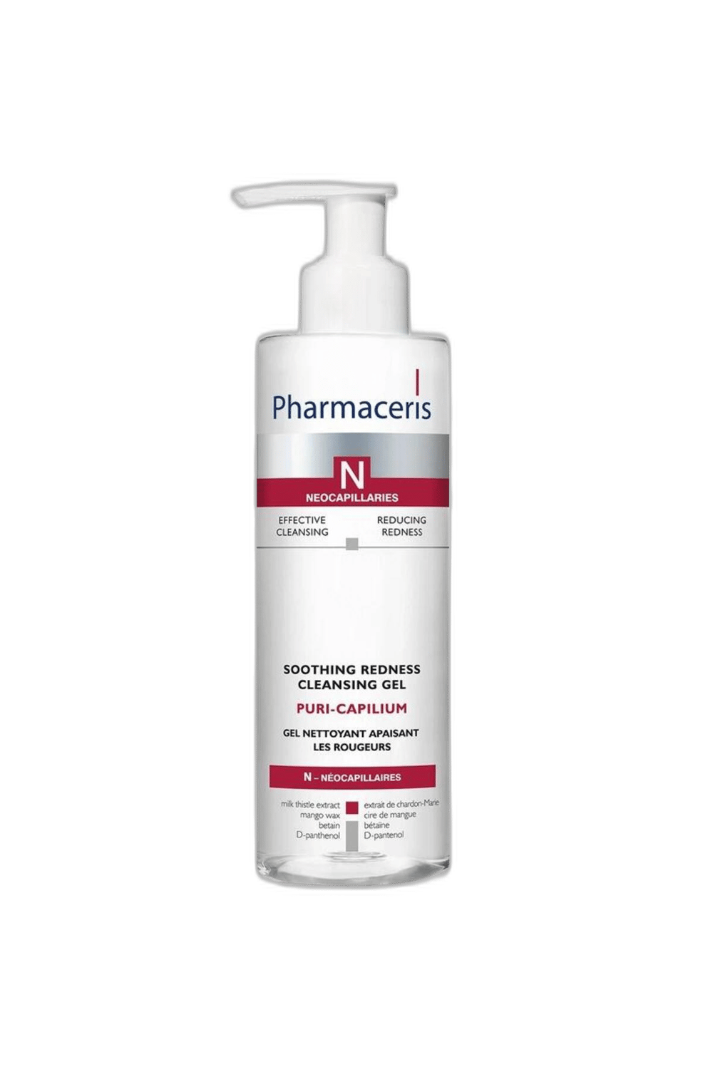PHARMACERIS N PURI-CAPILLIUM SOOTHING REDNESS CLEANSING GEL 190 ml şişeYüz JeliBY PHARMA KOZMETİK1MST-13589PHARMACERIS N PURI-CAPILLIUM SOOTHING REDNESS CLEANSING GEL 190 ml şişe