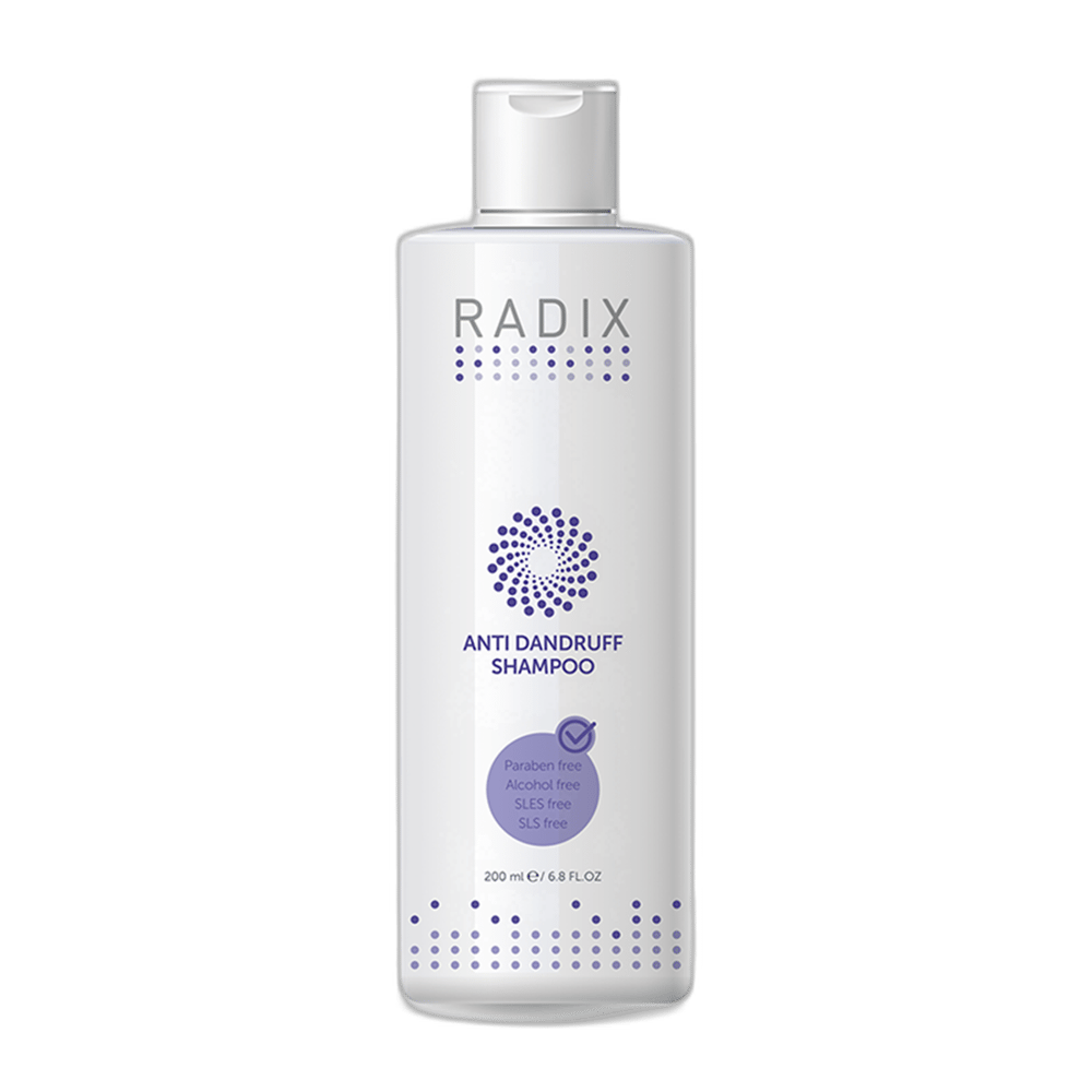RADIX ANTI DANDRUFF SHAMPOO 200 ml şişeKepek KarşıtıJUVECO İLAÇ1MST-9150RADIX ANTI DANDRUFF SHAMPOO 200 ml şişe