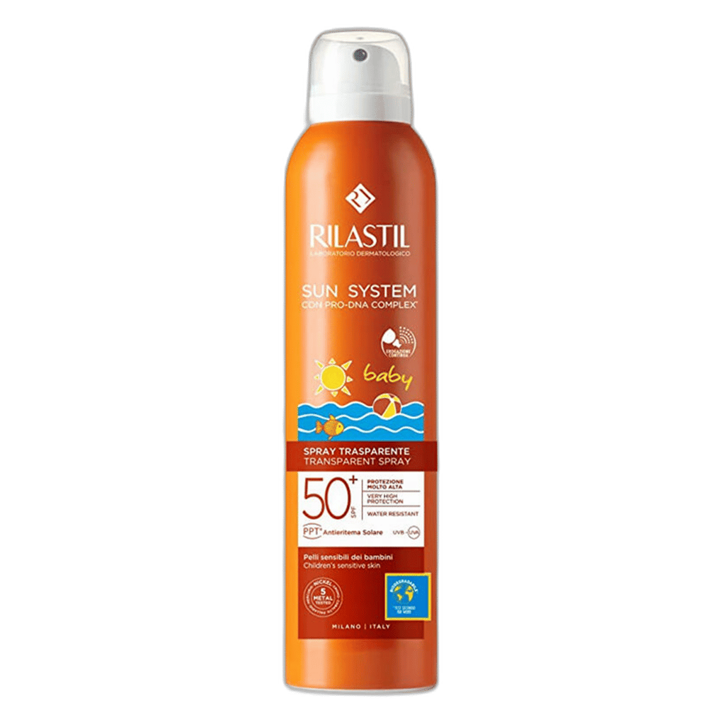RILASTIL SUN SYSTEM BABY SPF50+ TRANSPARENT SPRAY 200 ml şişeBebek Güneş ÜrünleriMEDKO KOZMETİK1MST-7916RILASTIL SUN SYSTEM BABY SPF50+ TRANSPARENT SPRAY 200 ml şişe