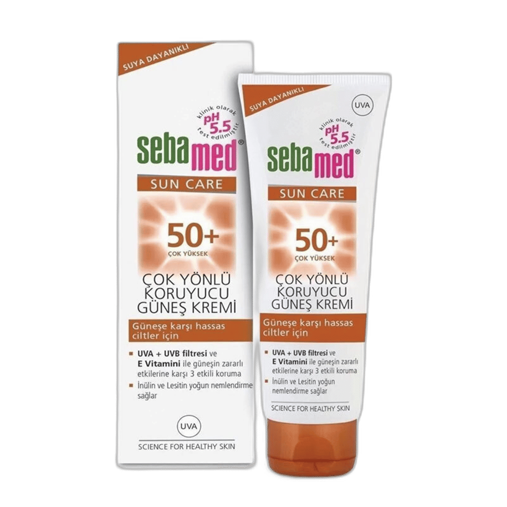 Sebamed SPF 50 Çok Yönlü Koruyucu Güneş Kremi 50 mlHassas Ciltler İçin Güneş KremiSebamed1MST-15734Sebamed SPF 50 Çok Yönlü Koruyucu Güneş Kremi 50 ml