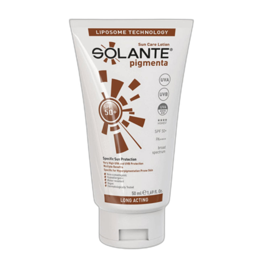 Solante Pigmenta Lotion SPF 50+ 50 mlVücut Güneş LosyonuSolante1MST-15790Solante Pigmenta Lotion SPF 50+ 50 ml
