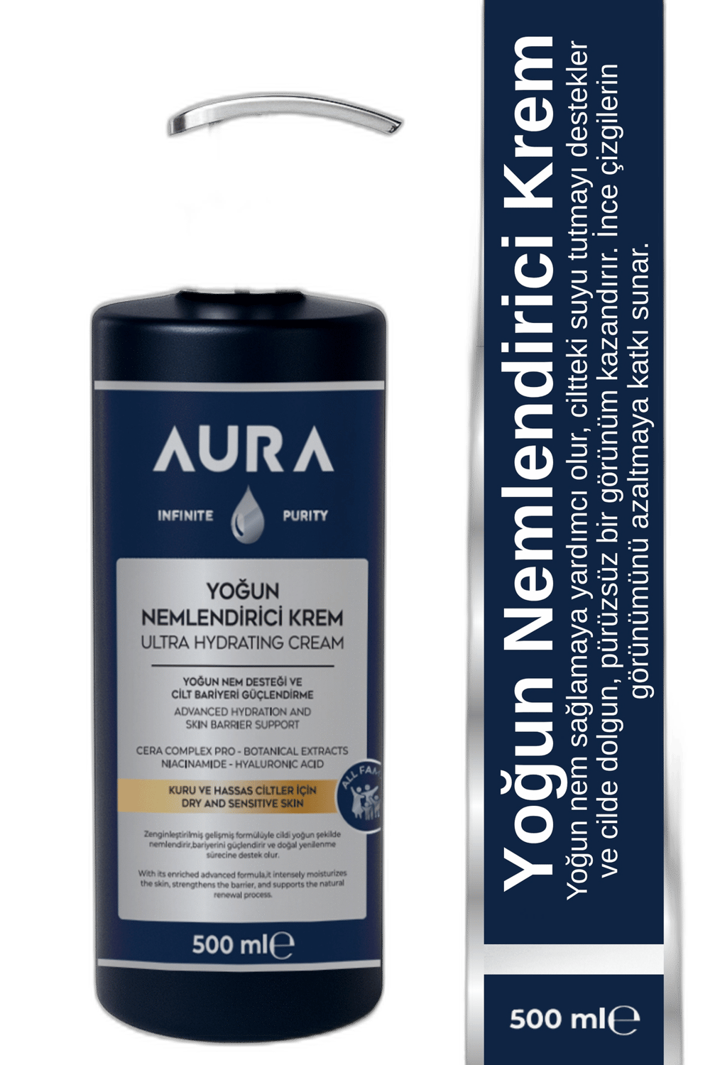 STORM AURA YOGUN NEMLENDIRICI KREM 500 ml şişeVücut KremiSTORM VİTALS İLAÇ1MST-11065STORM AURA YOGUN NEMLENDIRICI KREM 500 ml şişe