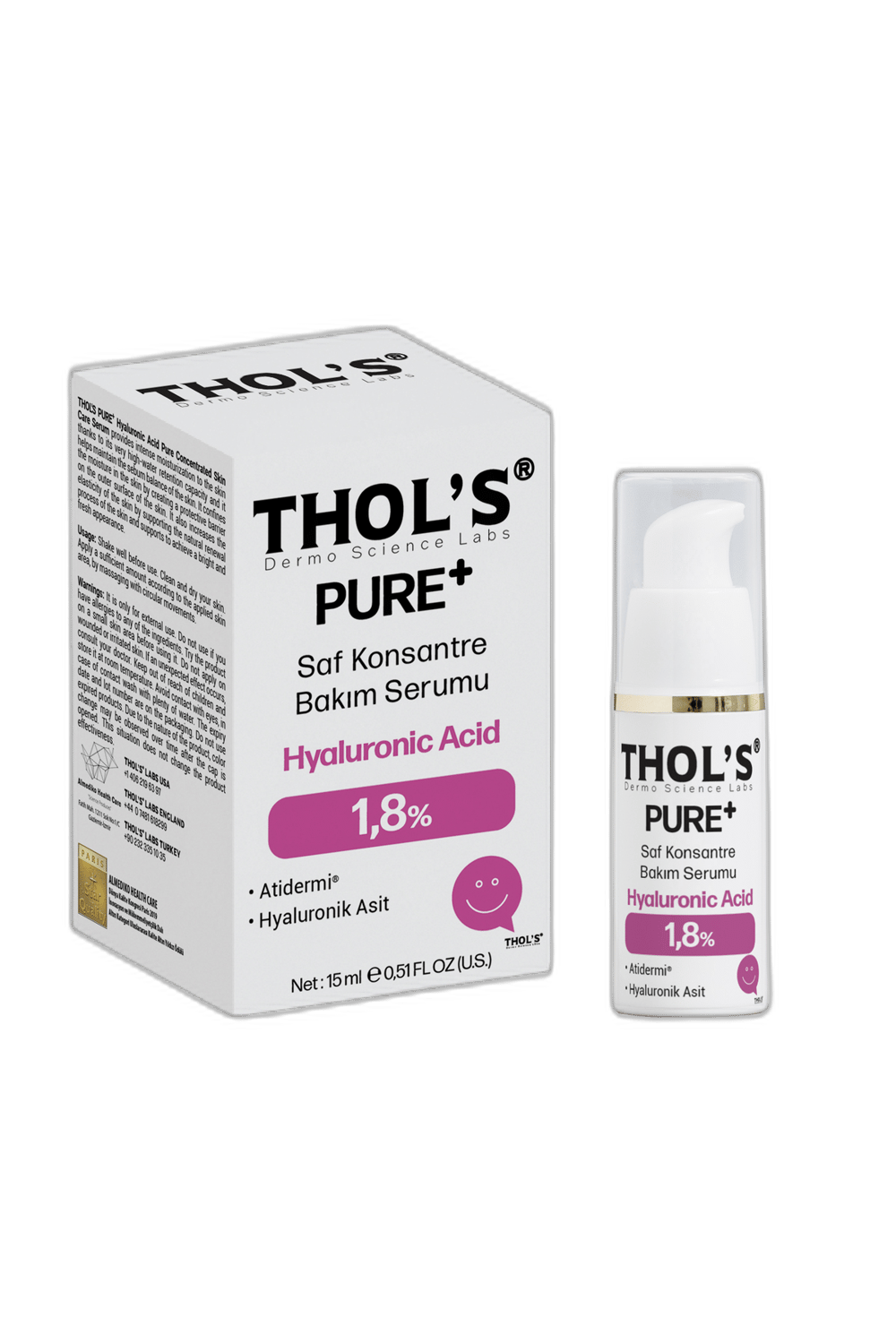 THOLS PURE+ SAF KONSANTRE BAKIM SERUMU %5 GLYTHOL 15 ml şişeYüz SerumuALMEDİKO1MST-14153THOLS PURE+ SAF KONSANTRE BAKIM SERUMU %5 GLYTHOL 15 ml şişe