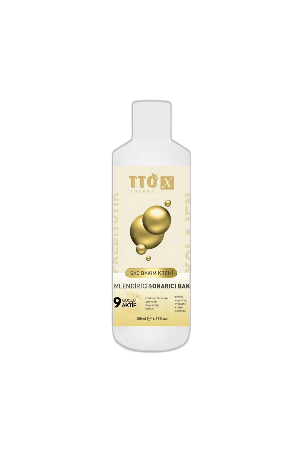 TTO X NEMLENDIRICI VE ONARICI SAC KREMI KOLAJEN VE PREBIYOTIK 500 ml şişeSaç Kremi & JeliJEOMED1MST-9930TTO X NEMLENDIRICI VE ONARICI SAC KREMI KOLAJEN VE PREBIYOTIK 500 ml şişe