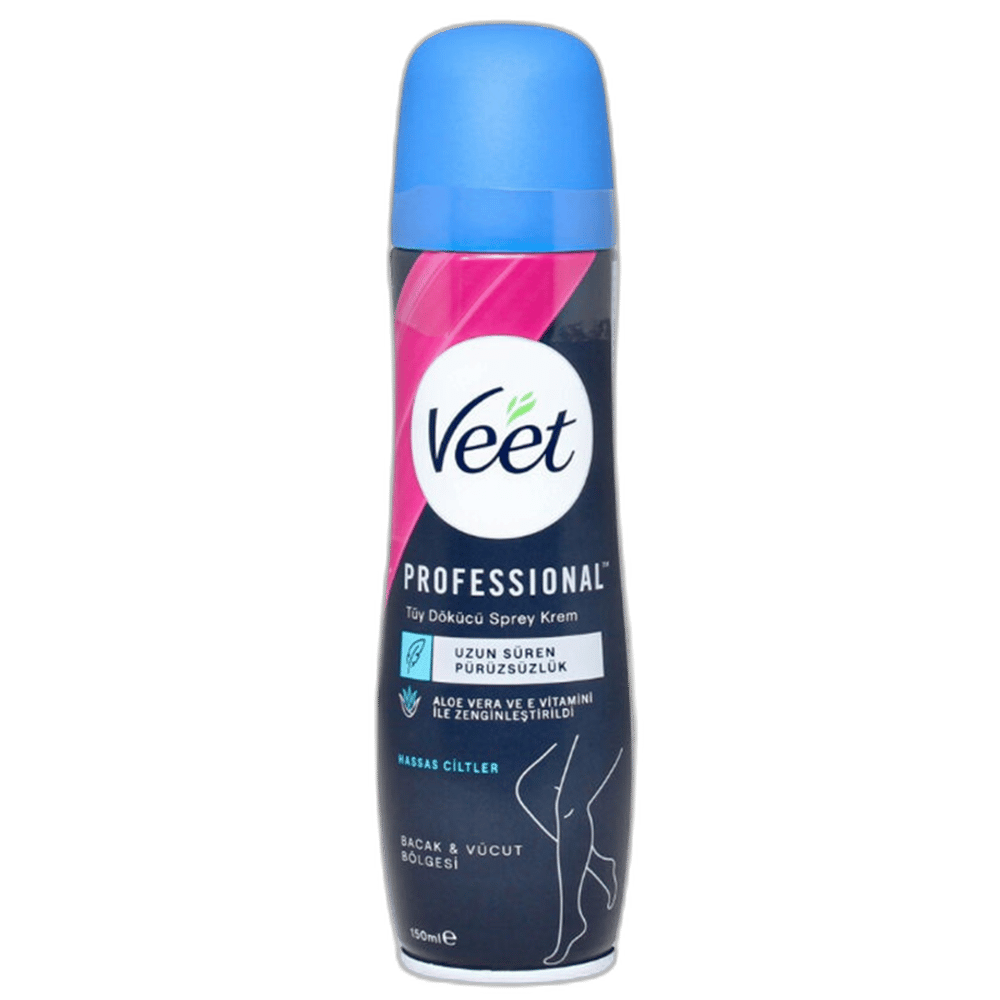 VEET HASSAS CILTLER ICIN TUY DOKUCU KREM SPREY 150 ml şişeTüy Dökücü Krem & SpreyRECKITT-BENCKISER1MST-8439VEET HASSAS CILTLER ICIN TUY DOKUCU KREM SPREY 150 ml şişe