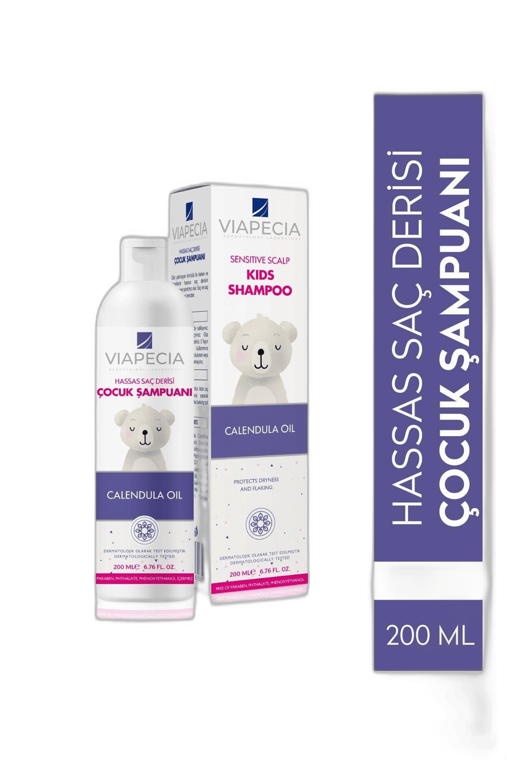 VIAPECIA HASSAS SAC DERISI COCUK SAMPUANI 200 ml şişeBebek ŞampuanıHES İLAÇ1MST-8202VIAPECIA HASSAS SAC DERISI COCUK SAMPUANI 200 ml şişe