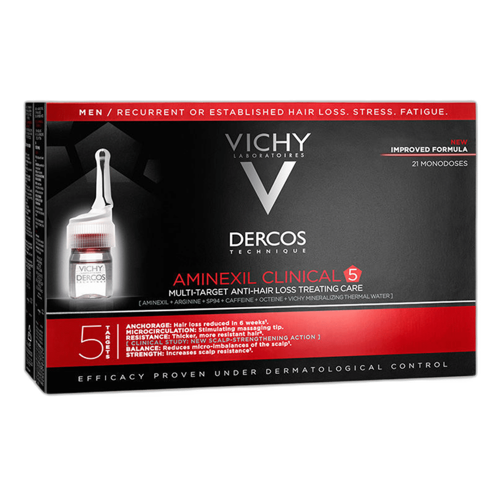 VICHY AMINEXIL CLINICAL 5 MEN DOKULME KARSITI SAC SERUMU 21x6 ml flakonSaç SerumuLOREAL1MST-10020VICHY AMINEXIL CLINICAL 5 MEN DOKULME KARSITI SAC SERUMU 21x6 ml flakon