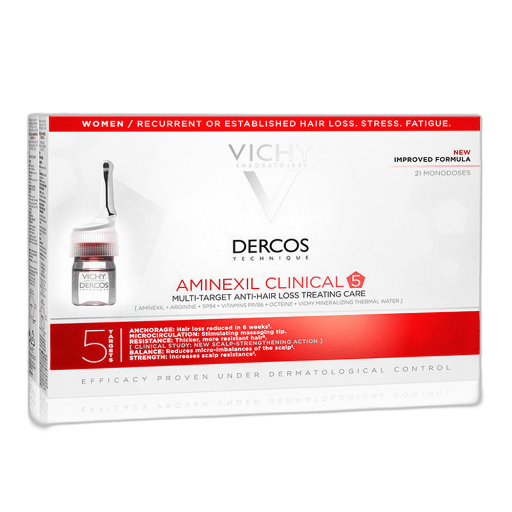 VICHY AMINEXIL CLINICAL 5 WOMEN DOKULME KARSITI SAC SERUMU 21x6 ml flakonSaç SerumuLOREAL1MST-10019VICHY AMINEXIL CLINICAL 5 WOMEN DOKULME KARSITI SAC SERUMU 21x6 ml flakon