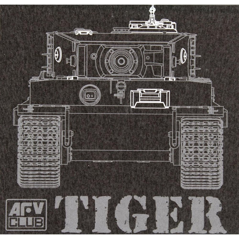 AFV Club AC35004 1/35 Ölçek, TIGER I Geç Dönem, Şeffaf Periskop, Plastik Model kiti