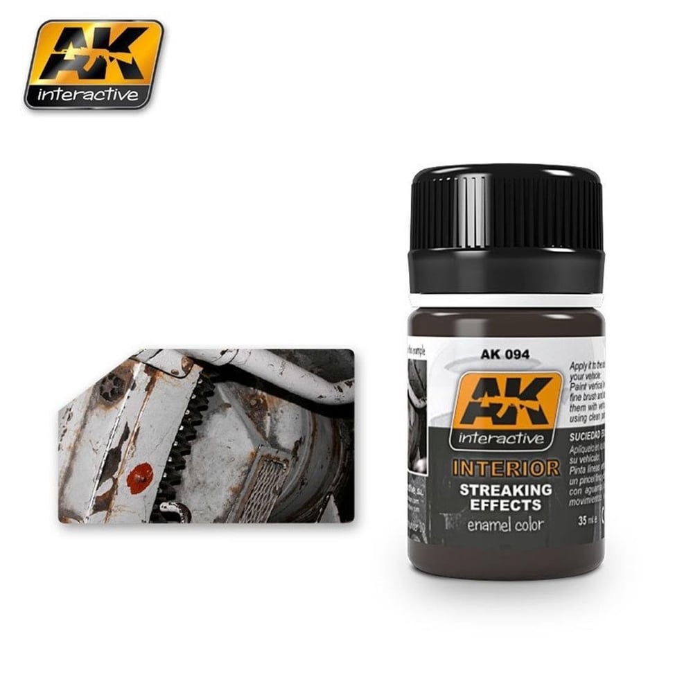 AK 094 35 ml. İç Mekan Çizgi Kiri Efekti, Enamel Model Boyası