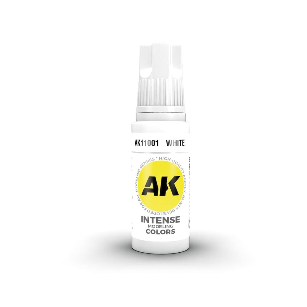 AK 11001 17 ml. White, 3GEN Akrilik Model Boyası