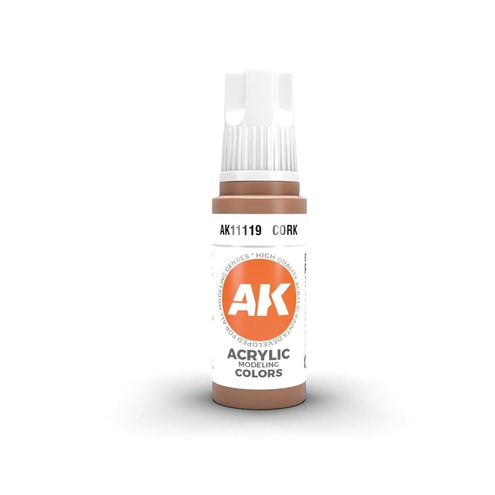 AK 11119 17 ml. Cork, 3GEN Akrilik Model Boyası