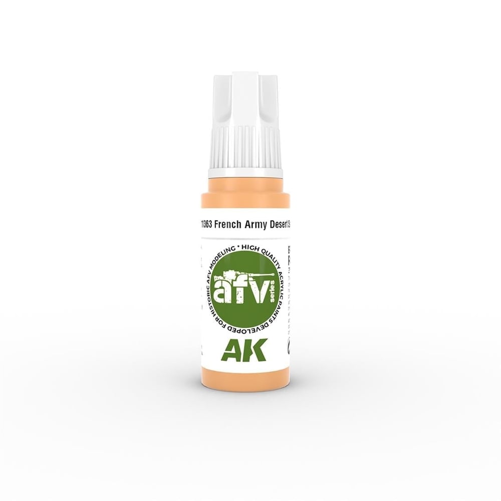 AK 11363 17 ml. French Army Desert Sand, AFV Serisi 3GEN Akrilik Model Boyası