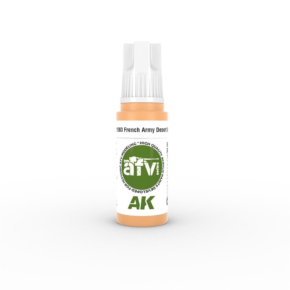 AK 11363 17 ml. French Army Desert Sand, AFV Serisi 3GEN Akrilik Model Boyası