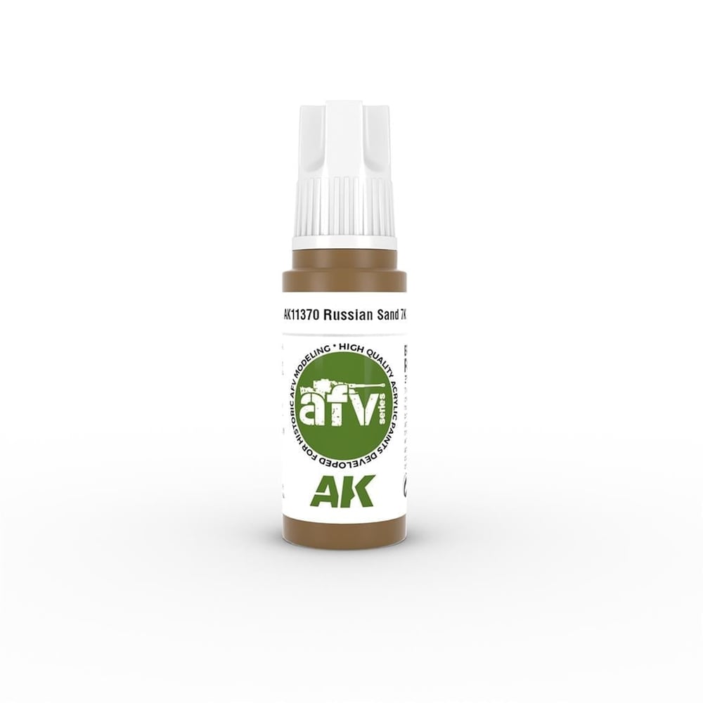 AK 11370 17 ml. Russian Sand 7K, AFV Serisi 3GEN Akrilik Model Boyası