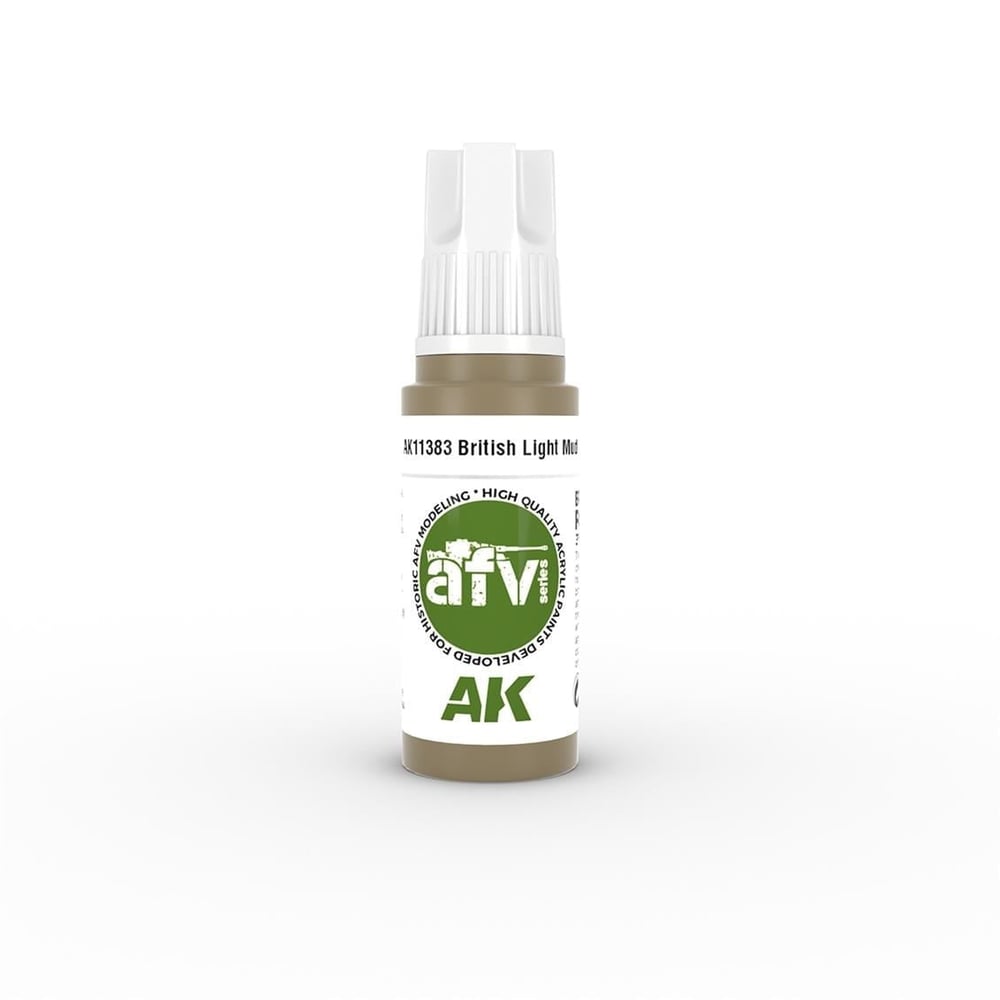 AK 11383 17 ml. British Light Mud, AFV Serisi 3GEN Akrilik Model Boyası