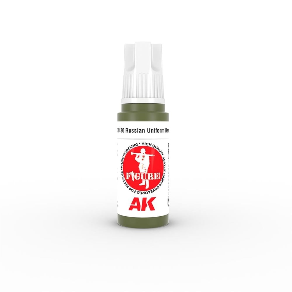 AK 11430 17 ml. Russian Uniform Base 17ml, Figür Serisi 3GEN Akrilik Model Boyası