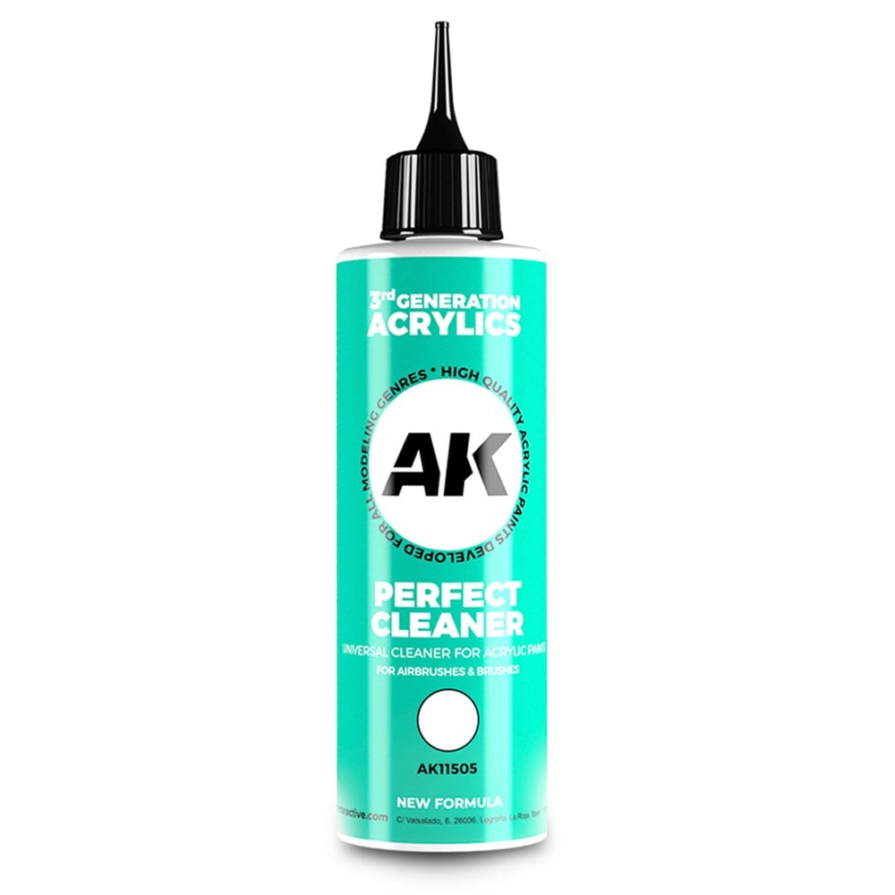 AK 11505 250 ml. Fırça, Airbrush ve El Aleti Genel Temizleyici