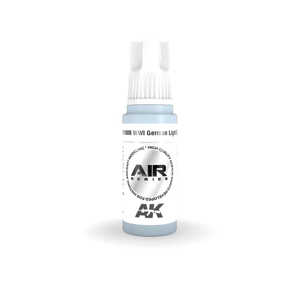 AK 11806 17 ml. WWI German Light Blue, Aircraft Serisi 3GEN Akrilik Model Boyası