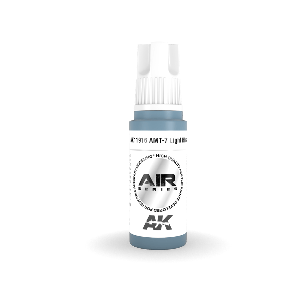 AK 11916 17 ml. AMT-7 Light Blue, Aircraft Serisi 3GEN Akrilik Model Boyası