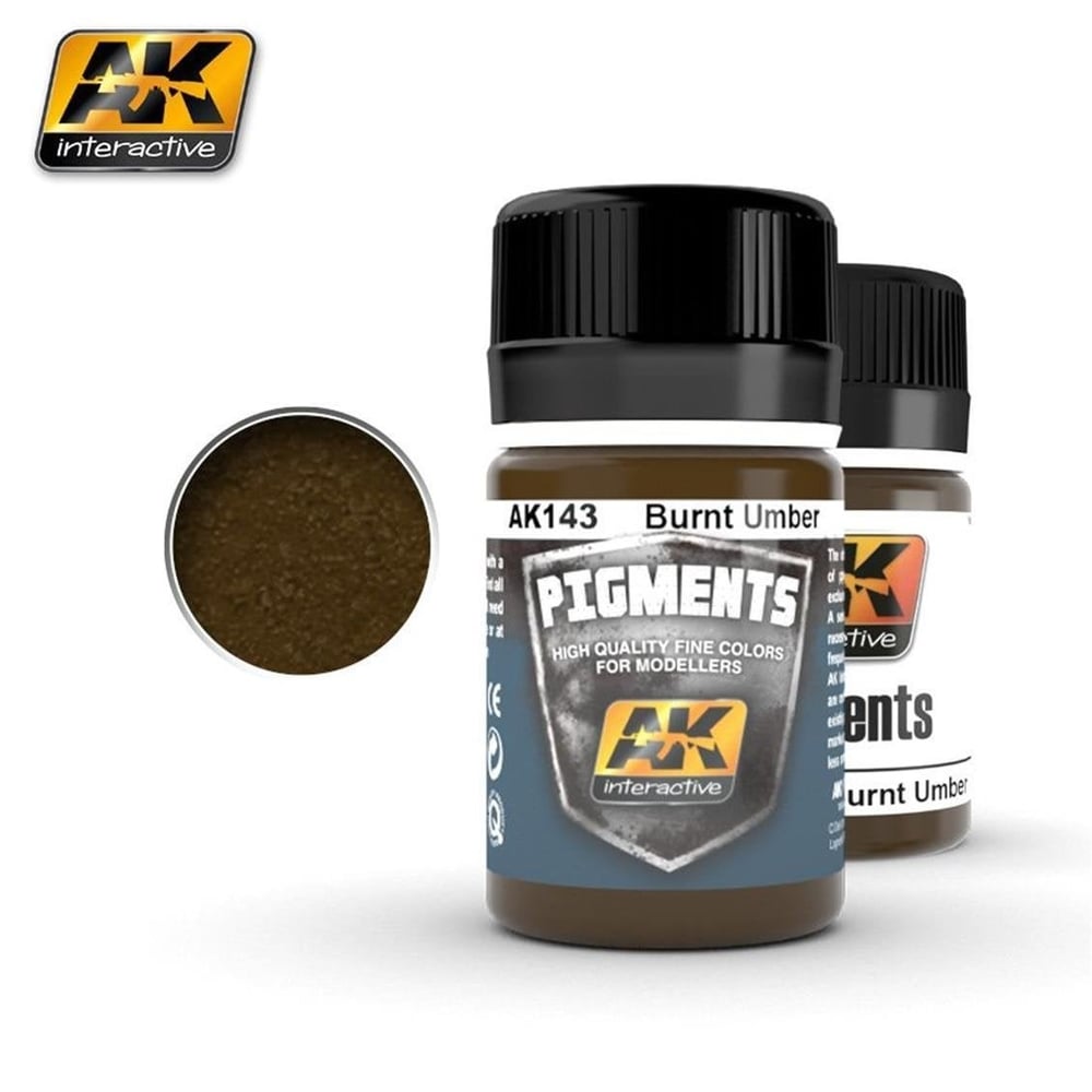AK 143 35 ml.Burnt Umber Pigment